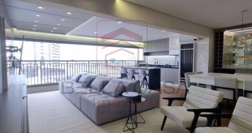 Apartamento a venda / locação High Mooca  com 3 suítes - 159 metros - MOBILIADO