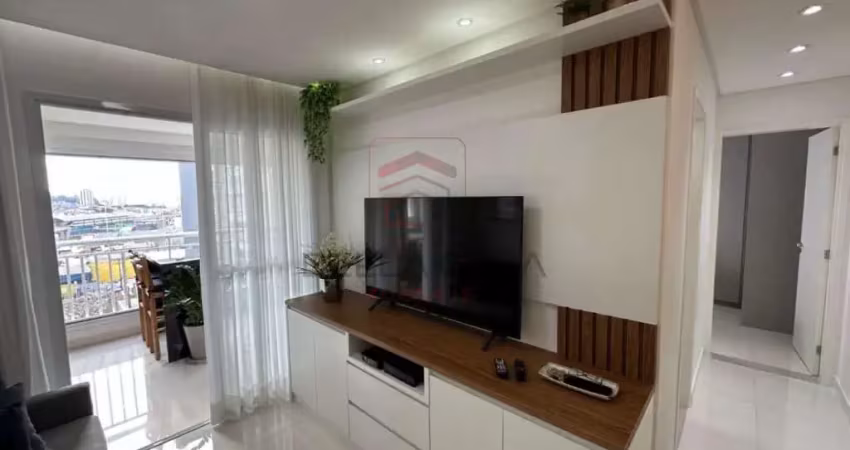 Apartamento de 62m² acabamento de alto padrão e lazer de club