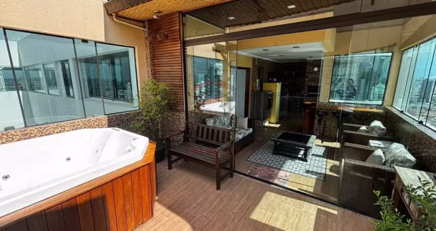 Cobertura a venda - mooca - 3 quartos - 1 suíte - 2 vagas - varanda gourmet e jacuzzi