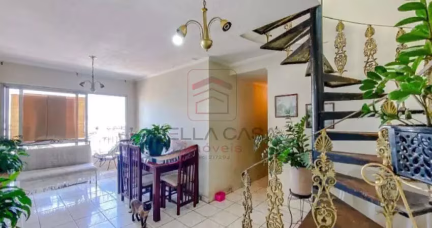 Cobertura na vila prudente de 142 m2 com sacada e terraço com jardim
