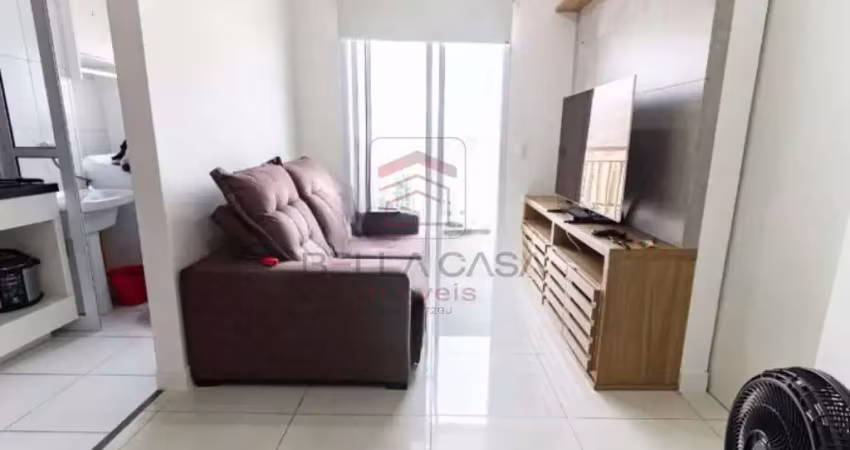 Apartamento próximo ao metro - 1 quarto, terraço, andar alto, 1 vaga de garagem