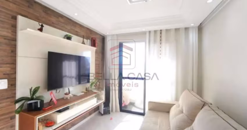 Apartamento no alto da mooca, 62m2, 02 quartos, sala com sacada e 01 vaga