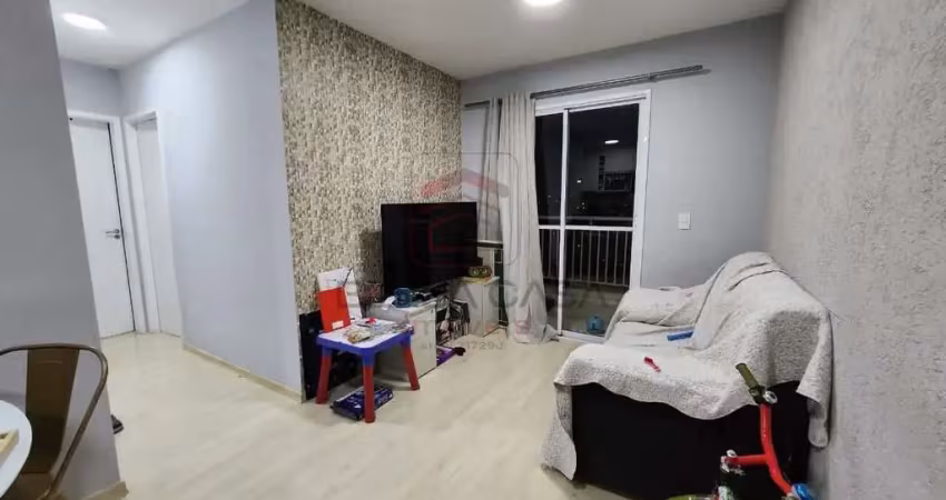 Apartamento na vila ema, 58m2, 02 quartos com armário planejado, 02 banheiros e 01  vaga de garagem