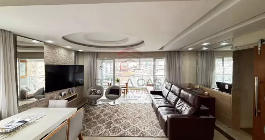 Apartamento a venda no bairro da mooca com 3 suites, varanda gourmet e 3 vagas