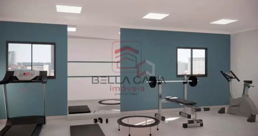 Residencial helena - 2 dormitórios - 38 m2 - chácara belenzinho