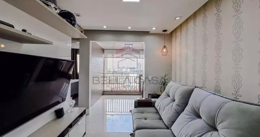 Apartamento para alugar com 52m², 2 quartos e 2 vagas