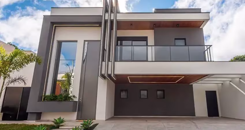 Sobrado de alto padrão à venda – condomínio residencial araucárias, vila são tiago – piraquara