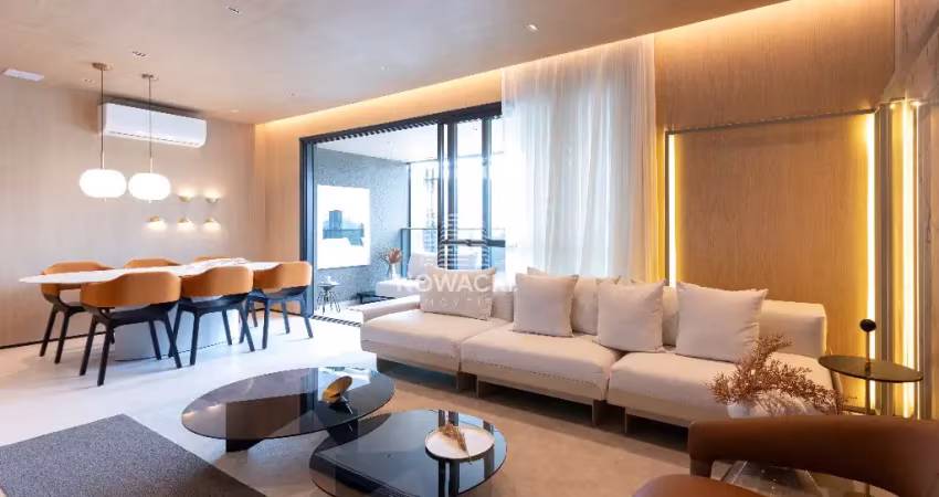 Lançamento! 3 quartos e 2 vagas de garagem, 120m2, no ecoville!