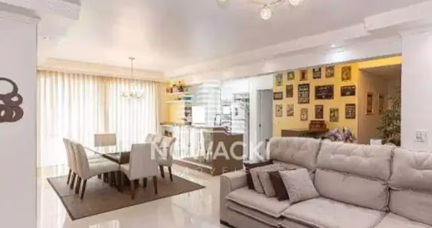 Apartamento semi mobiliado com 3 dormitórios e 2 vagas no água verde