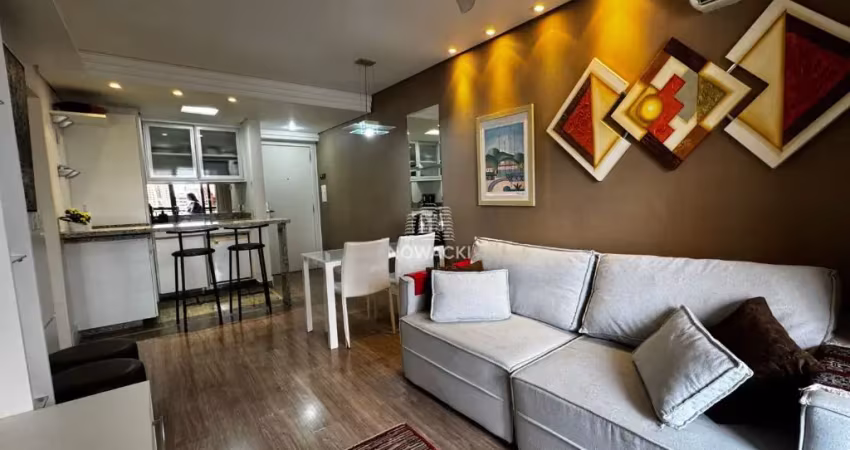 Oportunidade para investidores! lindo apartamento mobiliado com 1 quarto e 1 vaga no batel!