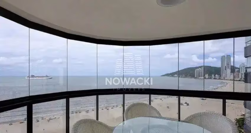 Maravilhoso apartamento frente mar com 4 dormitórios e 2 vagas na barra sul!