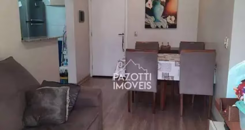 Apartamento com 2 dormitórios à venda, 48 m² por r$ 202.000,00 - vila maria luiza - ribeirão preto/sp
