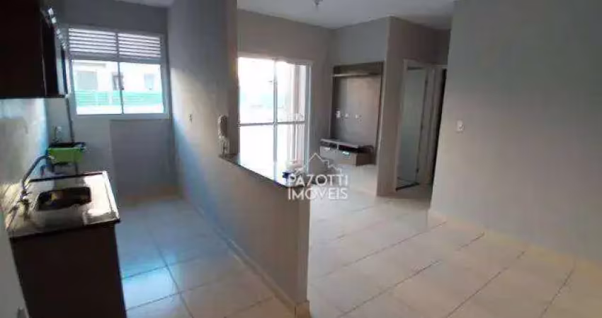 Apartamento com 2 dormitórios à venda, 48 m² por r$ 190.000 - jardim santa cecília - ribeirão preto/sp