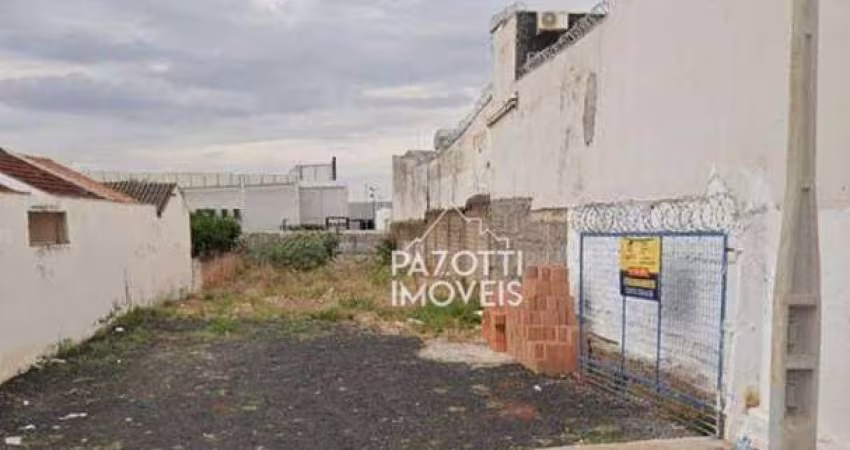 Terreno à venda, 525 m² por R$ 490.000,00 - Alto do Ipiranga - Ribeirão Preto/SP