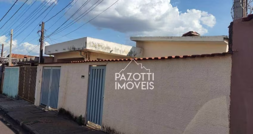 Casa com 3 dormitórios à venda por R$ 160.000 - Ipiranga - Ribeirão Preto/SP