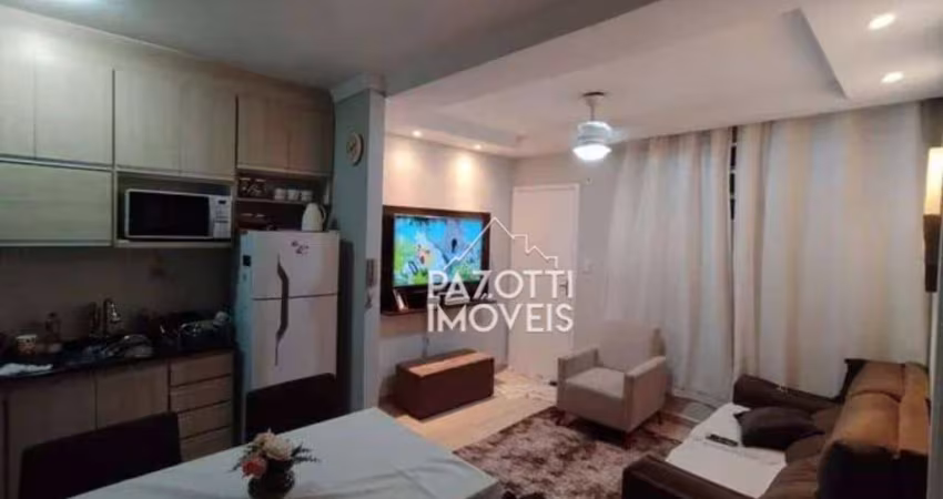 Apartamento com 2 dormitórios à venda, 47 m² por R$ 185.000 - Vila Virgínia - Ribeirão Preto/SP