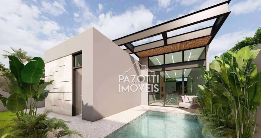 Casa com 3 dormitórios à venda, 165 m² por r$ 1.250.000 - recreio anhangüera - ribeirão preto/sp