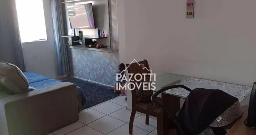 Apartamento com 2 dormitórios à venda, 44 m² por R$ 180.000,00 - (O-16) - Ribeirão Preto/SP