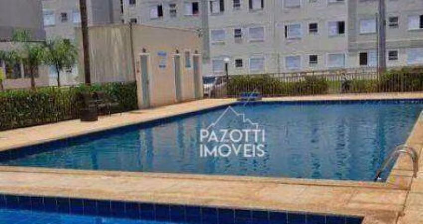 Apartamento com 2 dormitórios à venda, 46 m² por R$ 160.000,00 - Reserva real - Ribeirão Preto/SP