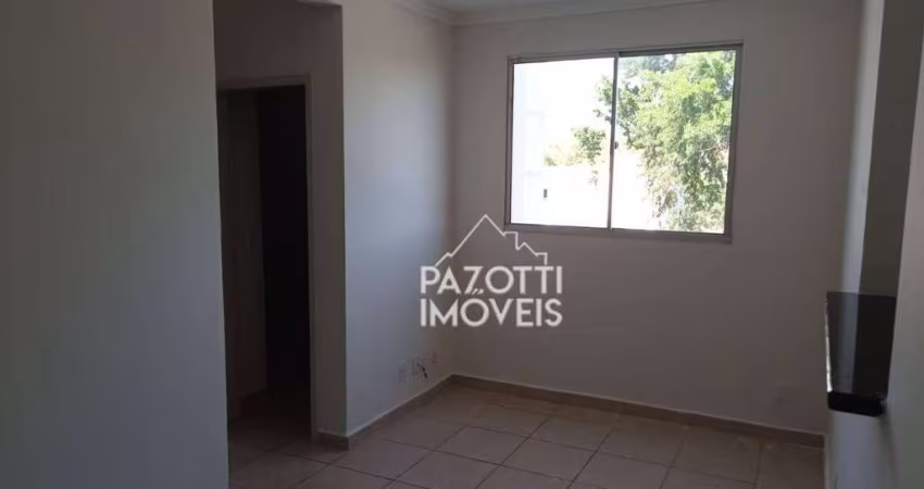 Apartamento com 2 dormitórios à venda, 49 m² por R$ 135.000 - Parque São Sebastião - Ribeirão Preto/SP