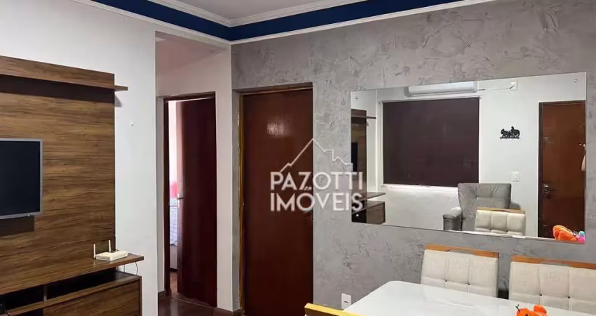 Apartamento com 2 dormitórios à venda, 47 m² por r$ 175.000 - jardim maria goretti - ribeirão preto/sp