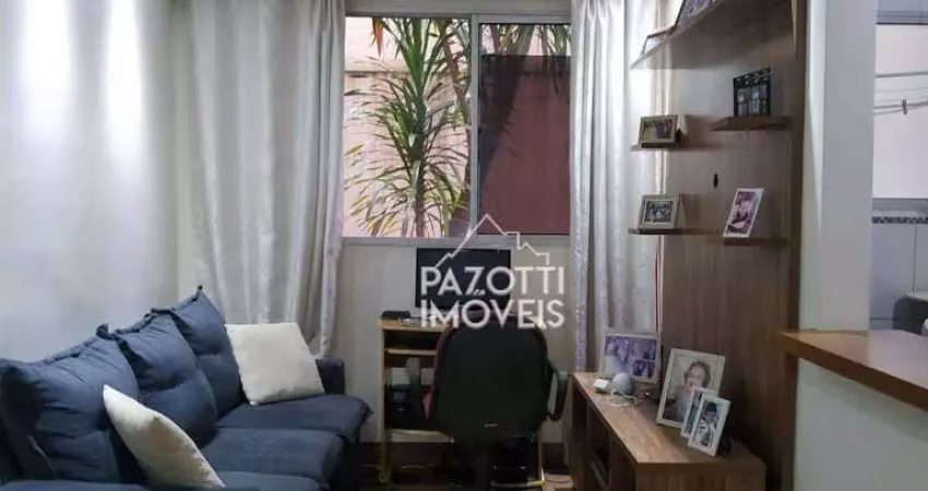 Apartamento com 2 dormitórios à venda, 57 m² por r$ 244.000,00 - jardim palma travassos - ribeirão preto/sp
