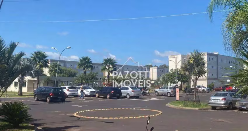 Apartamento com 2 dormitórios à venda, 42 m² por r$ 140.000,00 - cj hab jd palmeiras - ribeirão preto/sp