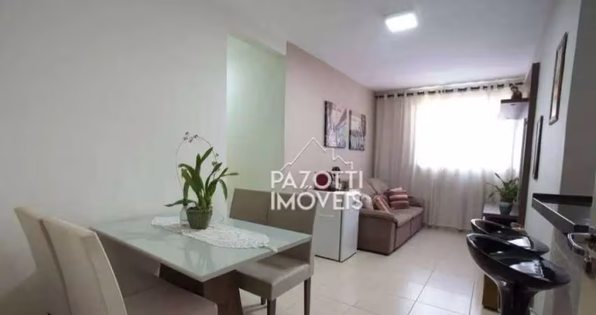 Apartamento com 2 dormitórios à venda, 53 m² por r$ 240.000,00 - reserva sul condomínio resort - ribeirão preto/sp