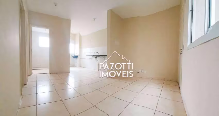 Apartamento com 2 dormitórios à venda, 43 m² por r$ 133.300 - jardim heitor rigon - ribeirão preto/sp