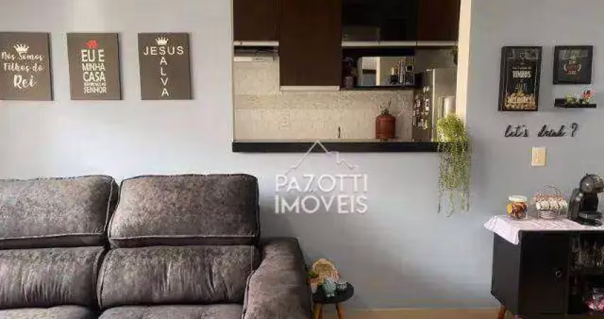 Apartamento com 2 dormitórios à venda, 48 m² por r$ 227.900,00 - distrito de bonfim paulista - ribeirão preto/sp