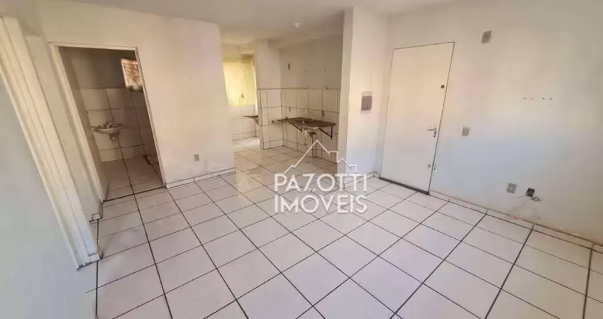 Apartamento com 2 dormitórios à venda, 44 m² por r$ 50.000,00 - jardim santa rosa ii - sertãozinho/sp