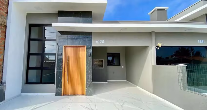 Excelente casa nova com 2 dormitórios sendo 1 suíte a venda em nova tramandaí