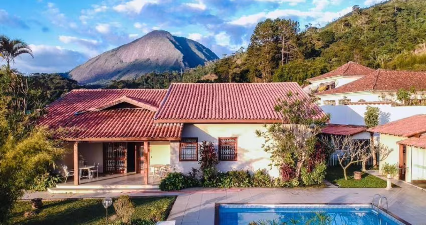 Casa para Venda em Teresópolis, Tijuca, 4 dormitórios, 4 suítes, 2 banheiros, 2 vagas