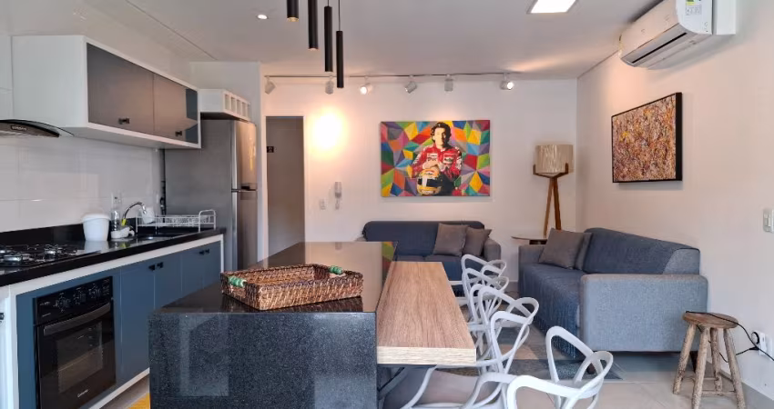 Apartamento confortável em condomínio com muito para oferecer.