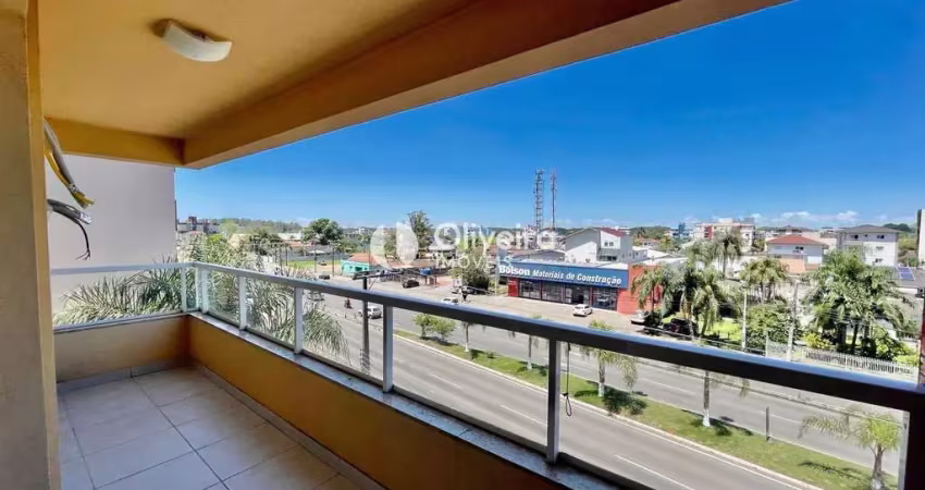 Apartamento de dois dormitórios com suíte, no bairro camobi