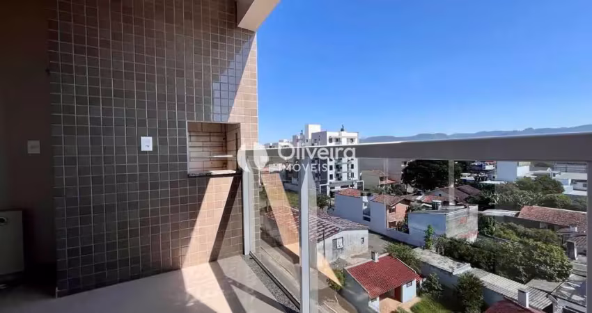 Apartamento 2 dormitórios c/suíte, sacada e churrasqueira