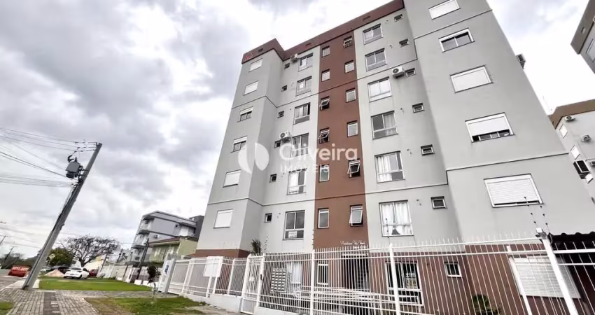 Apartamento para locação semimobiliado com 02 quartos e 01 vaga em camobi!