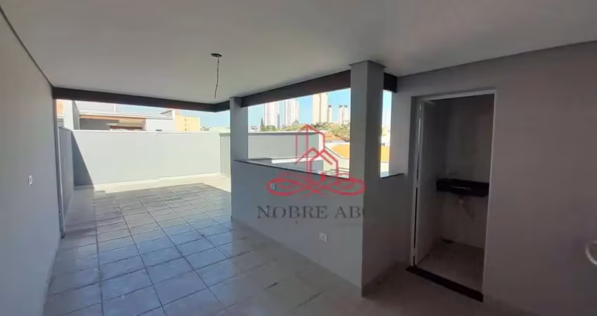 Cobertura com 2 dormitórios à venda, 100 m² por r$ 500.000,00 - vila pires - santo andré/sp