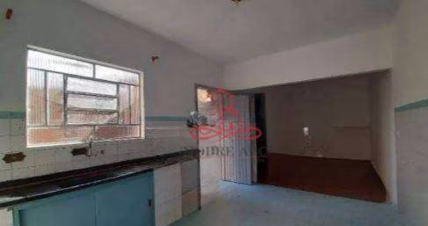 Casa com 1 dormitório para alugar, 40 m² por R$ 1.543,00/mês - Parque Capuava - Santo André/SP