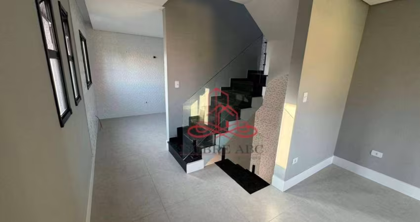 Sobrado com 2 dormitórios, 83 m² - venda por R$ 550.000,00 ou aluguel por R$ 3.500,00/mês - Vila Humaitá - Santo André/SP
