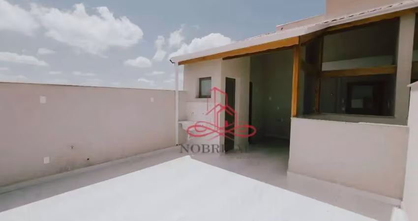 Cobertura com 2 dormitórios à venda, 108 m² por R$ 440.000,00 - Jardim do Estádio - Santo André/SP