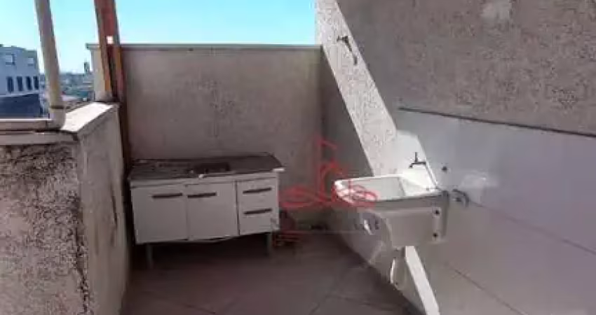 Cobertura com 2 dormitórios à venda, 73 m² por r$ 330.000 - vila junqueira - santo andré/sp