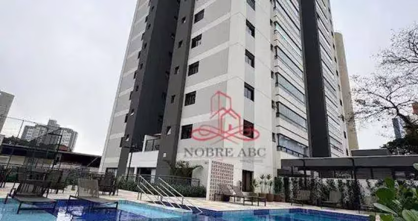 Apartamento de alto padrão com 3 dormitórios à venda, 135 m² por r$ 1.800.000 - vila assunção - santo andré/sp