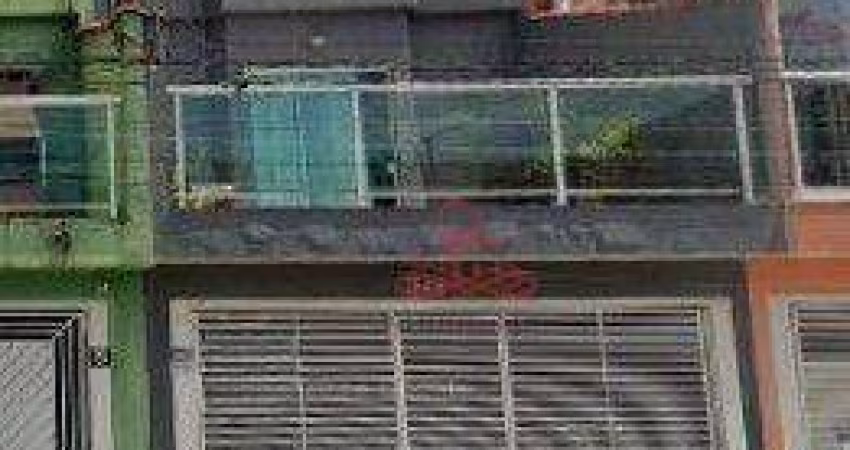 Sobrado com 3 dormitórios à venda, 250 m² por R$ 466.000,00 - Vila Pires - Santo André/SP