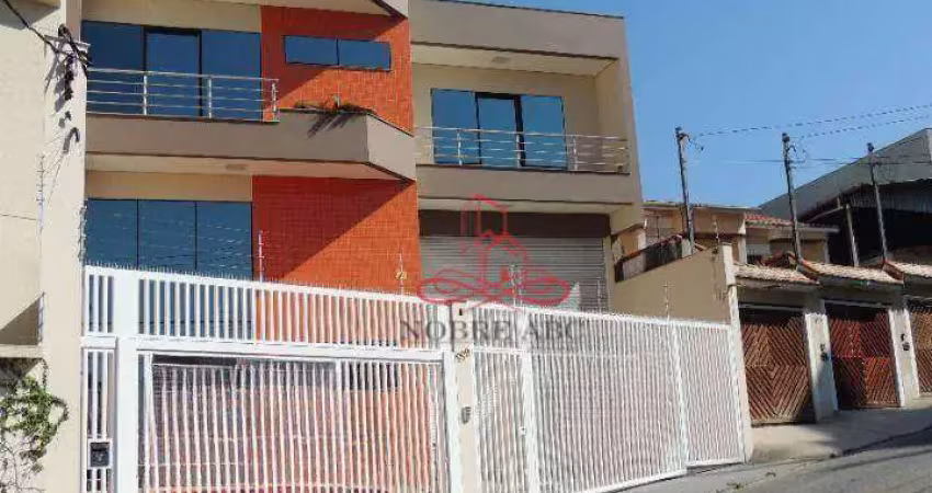 Galpão, 601 m² - venda por r$ 3.400.000 ou aluguel por r$ 18.046/mês - jardim stella - santo andré/sp