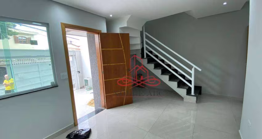 Sobrado com 2 dormitórios à venda, 154 m² por R$ 670.000,00 - Vila Curuçá - Santo André/SP