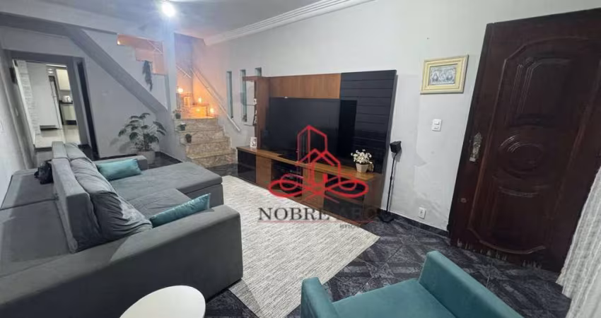 Sobrado com 2 dormitórios à venda, 1 m² por R$ 550.000,00 - Vila Linda - Santo André/SP