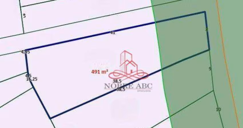 Galpão à venda, 491 m² por R$ 850.000,00 - Parque Novo Oratório - Santo André/SP