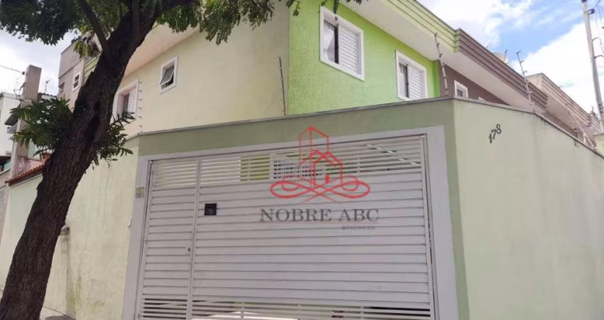 Sobrado com 3 dormitórios à venda, 77 m² por R$ 550.000,00 - Vila Curuçá - Santo André/SP