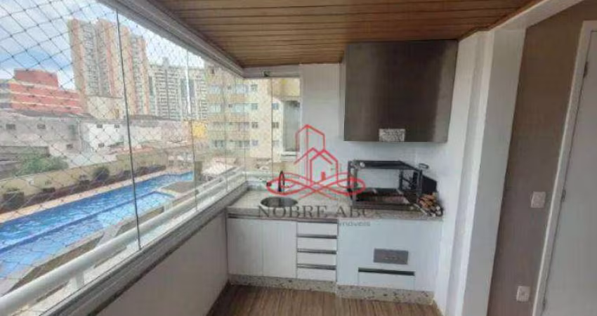 Apartamento com 3 dormitórios à venda, 118 m² por R$ 990.000,00 - Centro - Santo André/SP